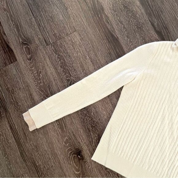 NAADAM Cream Turtleneck Sweater - Picture 3 of 8